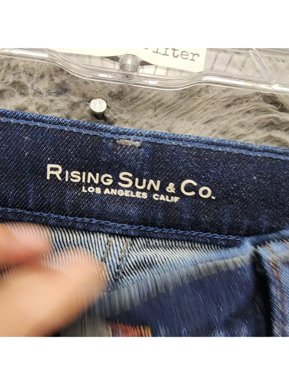 Rising Sun & Co Jeans Mens 30x34 Blue Stretch Mid Rise The Slim Fit *NWT*